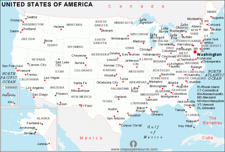 The largest state of america is. Map of USA with States and Cities. The United States of America карта. USA Map with Cities. United States of America на карте мира.